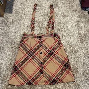 Forever 21 - Plaid Jumper